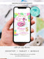 EDITABLE Flamingo Birthday Invitation