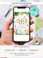 EDITABLE Safari Birthday Invitation