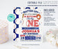 EDITABLE Baseball Invitation