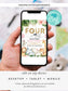 EDITABLE Safari Birthday Invitation