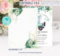 Editable Drive By Baby Shower Invitation