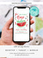 Editable Watermelon Birthday Invitaitons