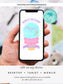Editable Ice Cream Birthday Invitation
