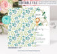 Editable Safari Baby Shower Invitation