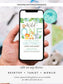 Editable Safari Baby Shower Invitation