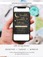 Editable Twinkle Twinkle Little Star Baby Shower Invitation
