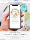 Editable Safari Baby Shower Invitation