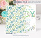 Editable Safari Baby Shower Invitation