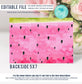 Editable Watermelon Thank You Card