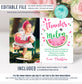 Editable Watermelon Thank You Card