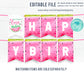 Editable Watermelon Birthday Invitation