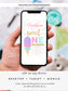 Editable Ice Cream Birthday Invitation