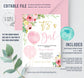 Editable Baby Shower by Mail Invitation