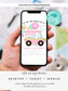 Editable Ice Cream Drive By Birthday Parade Invitation