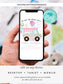 Editable Snow Cone Birthday Parade Invitation