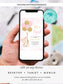 Editable Teddy Bear Baby Shower Invitation