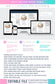 Editable Safari Baby Shower Invitation Set