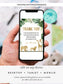 Editable Safari Thank You Card