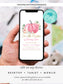 Editable Pumpkin First Birthday Invitation