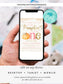Editable Pumpkin First Birthday Invitation