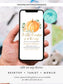 Editable Little Pumpkin Baby Shower Invitation