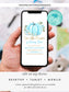 Editable Pumpkin First Birthday Invitation