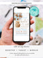 Editable Teddy Bear Baby Shower Invitation