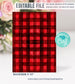 Editable Lumberjack Birthday Invitation