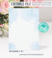 Editable Teddy Bear Baby Shower Invitation