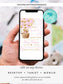Editable Teddy Bear Baby Shower Invitation