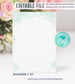 Editable Teddy Bear Baby Shower Invitation