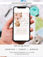 Editable Teddy Bear Baby Shower Invitation